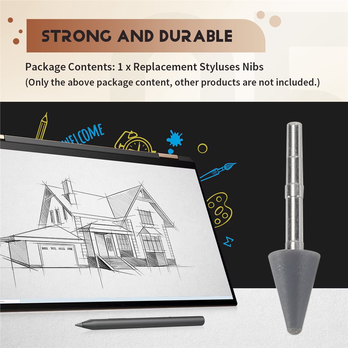 Stylus Replacement Tip - Wymienne końcówki do rysików Active Phase