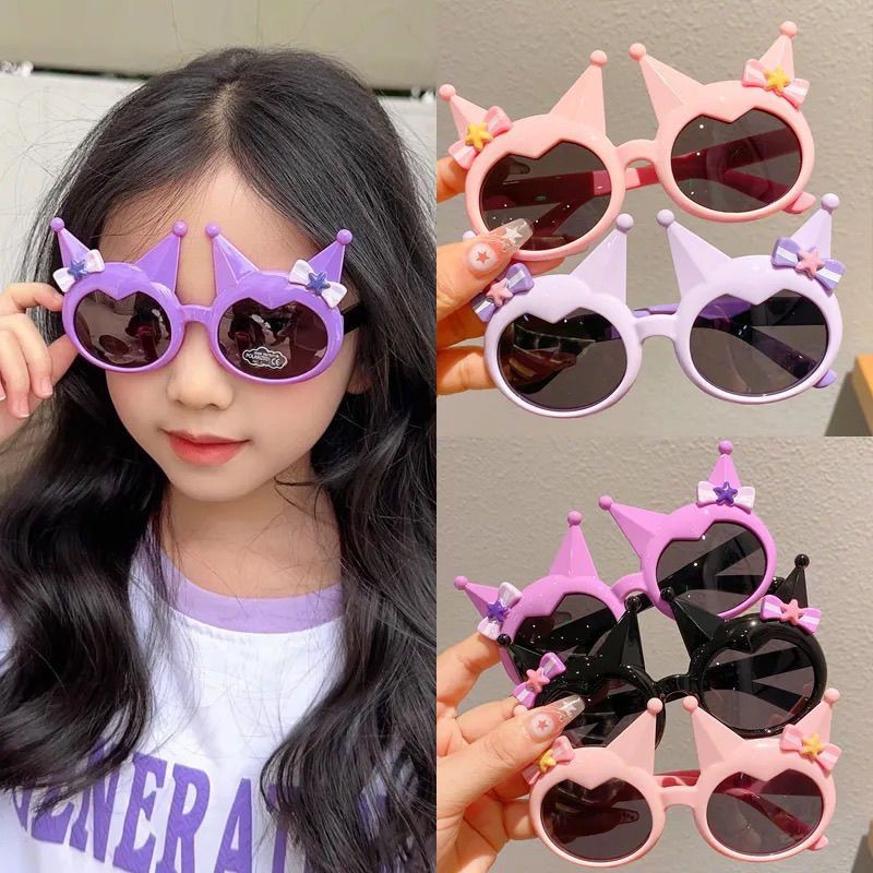 Tablet Cute Accessories - Urocze kreskówkowe okulary przeciwsłoneczne Kawaii z