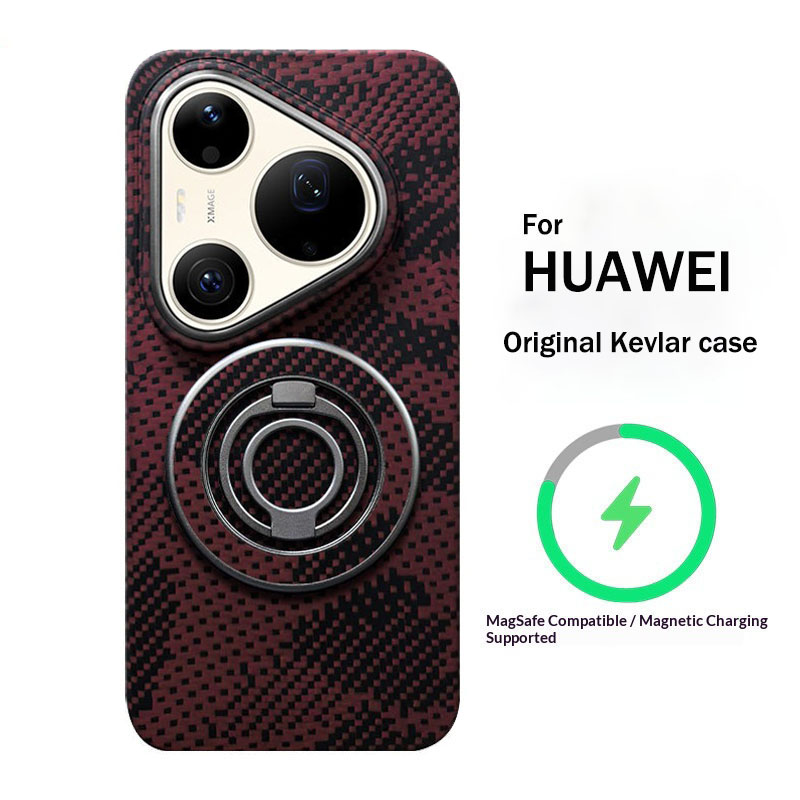 Huawei Pura 70 - Etui na telefon z włókna aramidowego