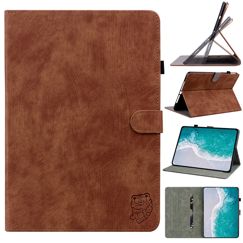 Śliczne skórzane etui tygrysie – Tablet Accessories Amazon recenzja i cena